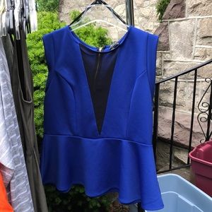 Peplum top